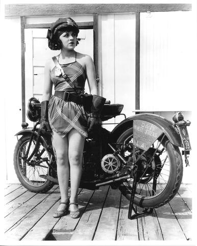 vintage classic police motorcycle siren
